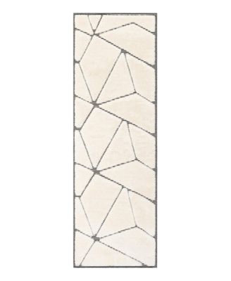 Prismatic Spectrum 2'7"x8' Runner Area Rug