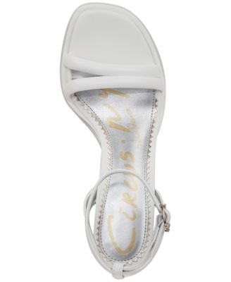 Holly Strappy Block-Heel Dress Sandals