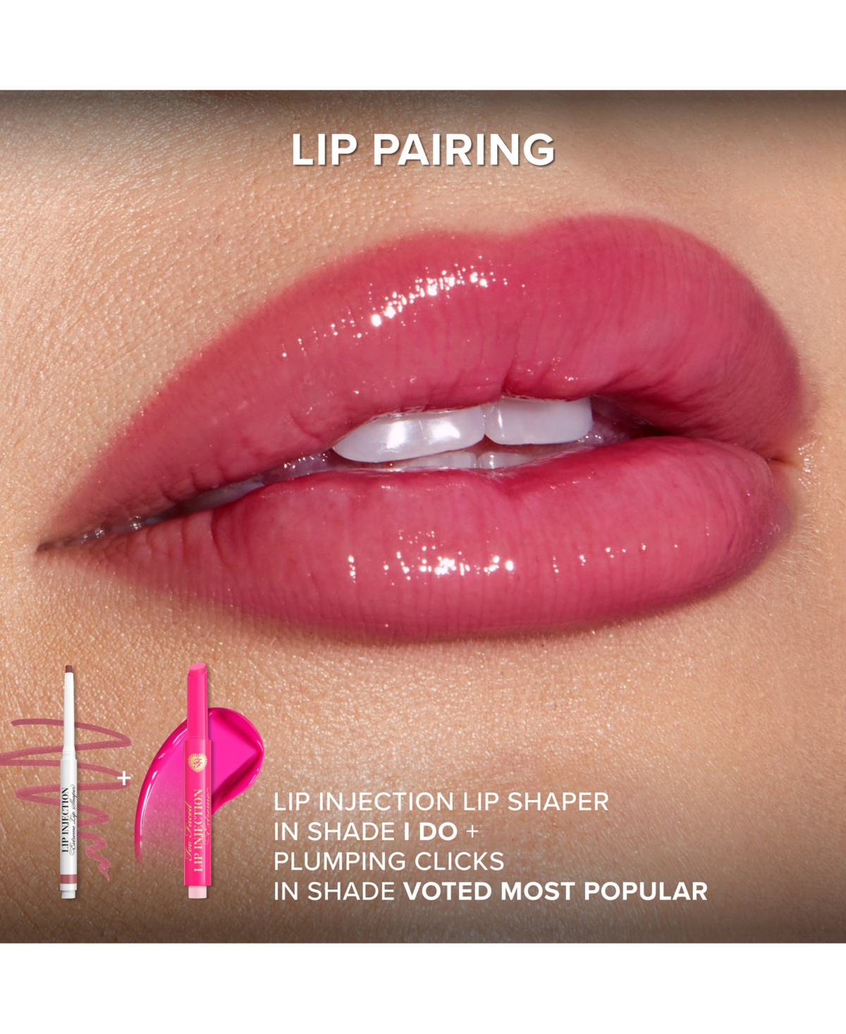Too Faced Lip Injection Extreme Plumping Clicks In Voted Most Popular