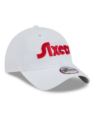 Men's White Philadelphia 76ers 2024/25 City Edition 9TWENTY Adjustable Hat
