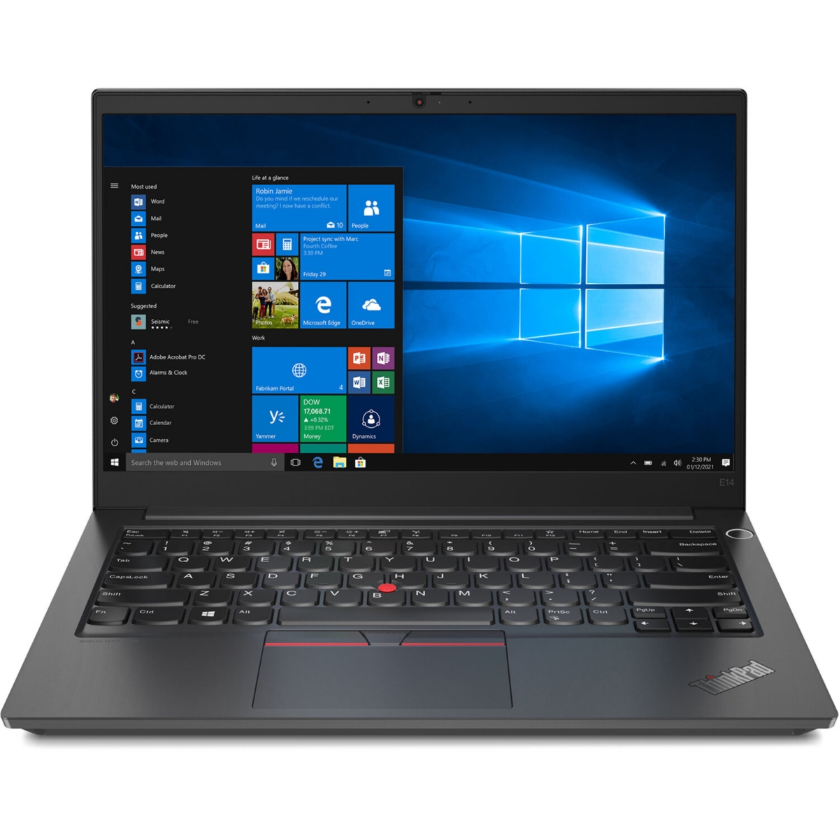 Lenovo 2023 ThinkPad E14 Gen 3 Fhd Ips Business Laptop (Amd Ryzen 7 5700U 8-Core, 24GB Ram, 1TB PCIe Ssd, Amd Radeon, Win 11 Pro) with HubȂ
