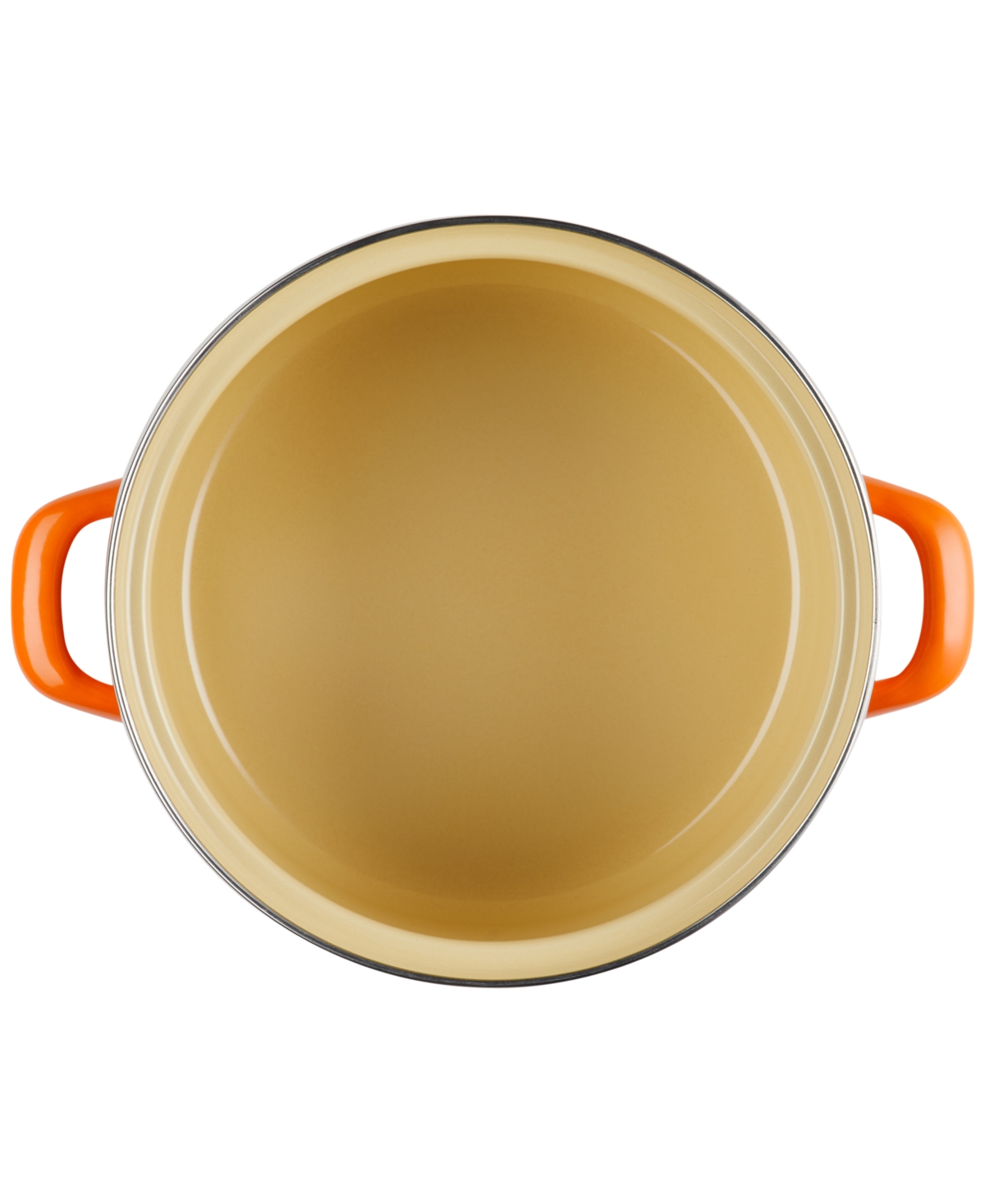 Le Creuset Enamel On Steel Petite Stockpot 3.8 Qt. In Flame
