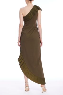 Women's The Mercer Pleated Ruffle Gown