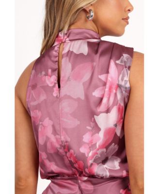 Women's Anabelle Halter Neck Midi Dress