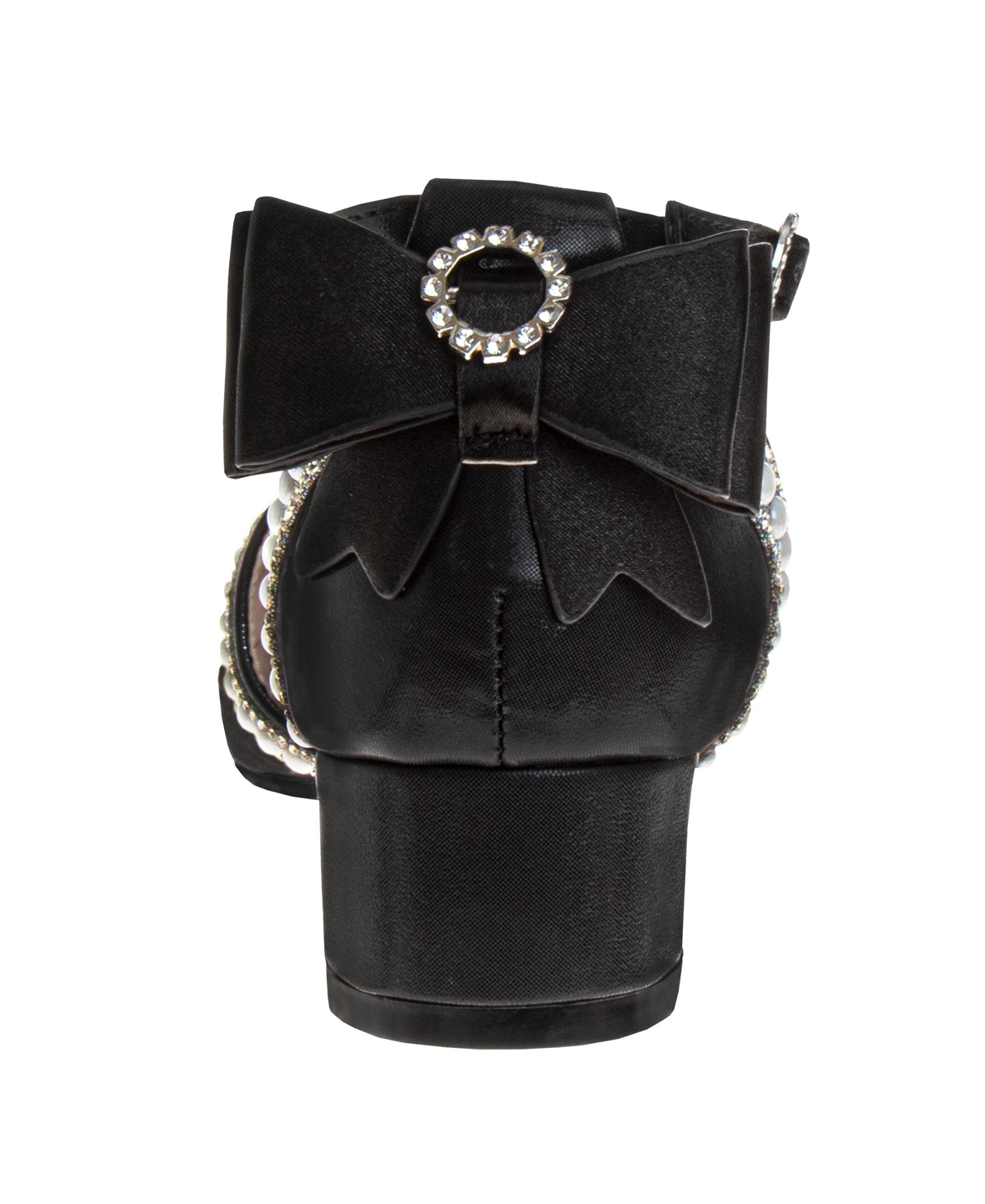 Badgley Mischka Little Girls Low Heeled Dress Shoes. (Little Kids/Big Kids)