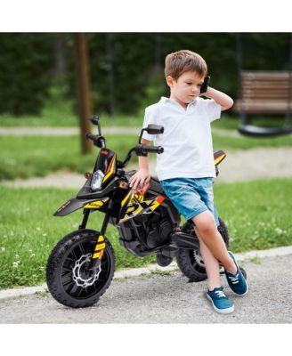12V Aprilia Licenced Kids Motorcycle with Training Wheels,