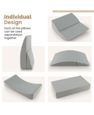 4-in-1 Convertible Folding Sofa Bed Floor Futon Sleeper Couch Chair Single