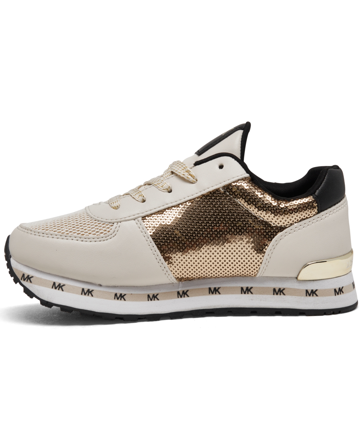 Michael Kors Little Girls Monique 2 Casual Sneakers from Finish Line - Vanilla