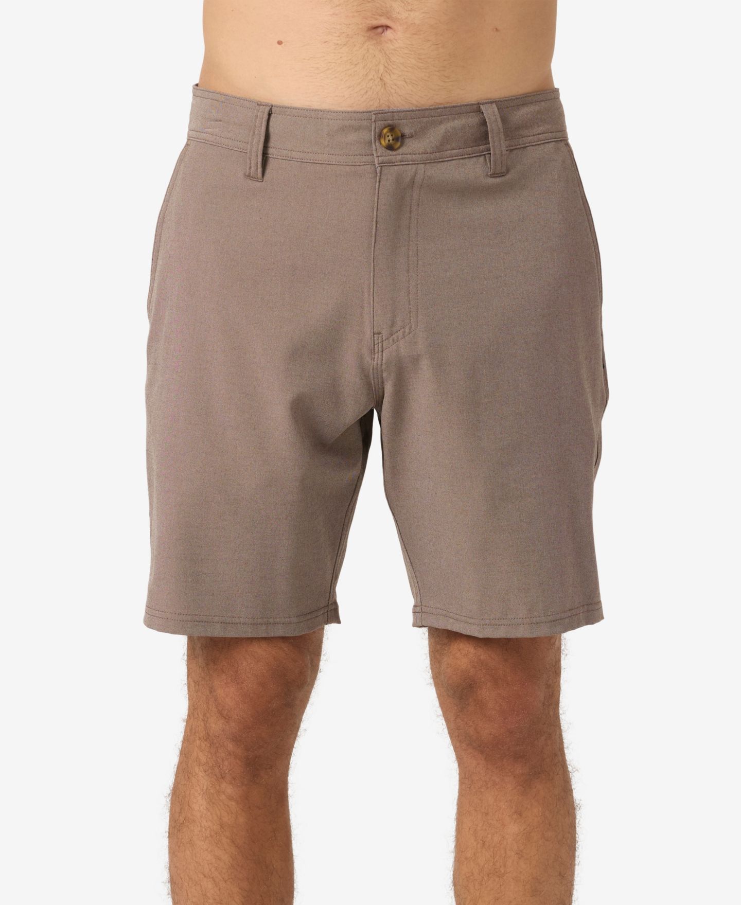 Мужские шорты O'Neill Reserve Light Check 19 Shorts, цвет: Коричневый — фото 1