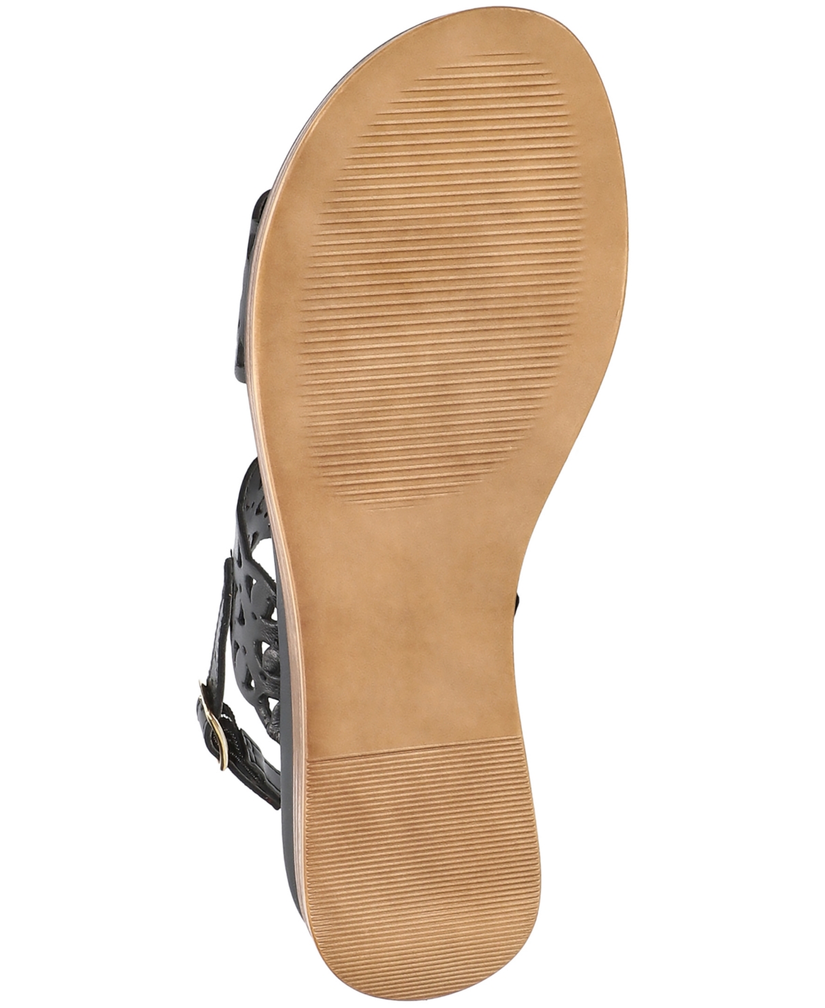 Bella Vita Women's Zoe-italy Wedge Sandals In Black Leather