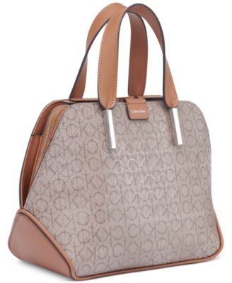 Audrey Signature Convertible Satchel