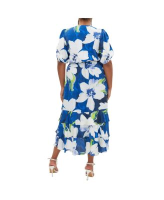 Plus Size Bea Floral Dress