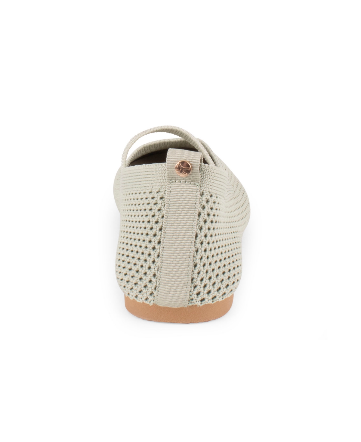 Danskin Women's Remarkable Slip-on Ballet Flats In Sage Green