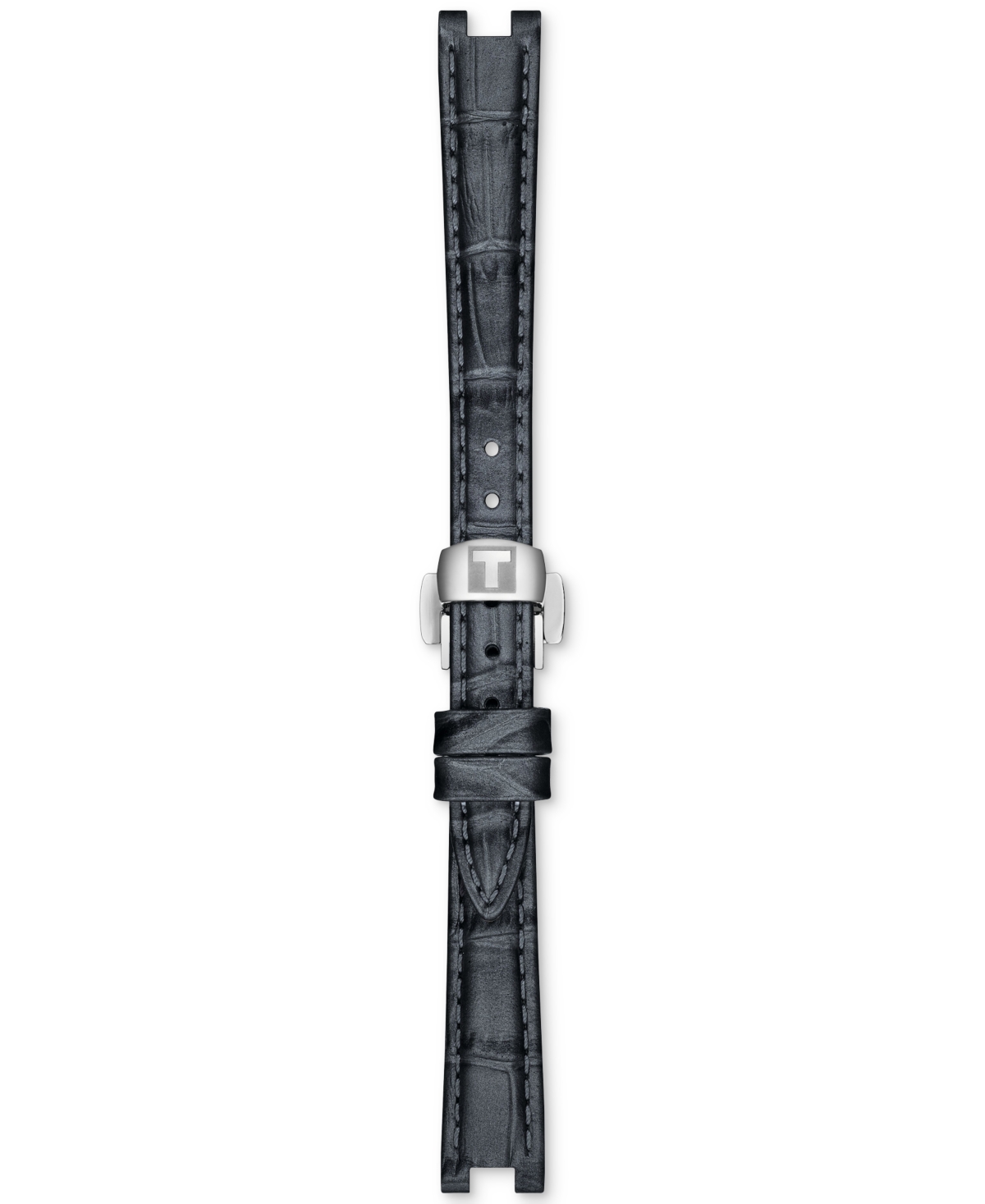Tissot Women's Swiss Desir Black Leather Strap Watch 28mm In No Color