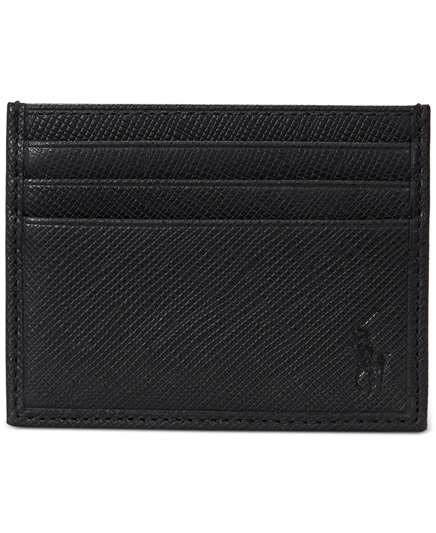 Men's Saffiano Leather Card Case
