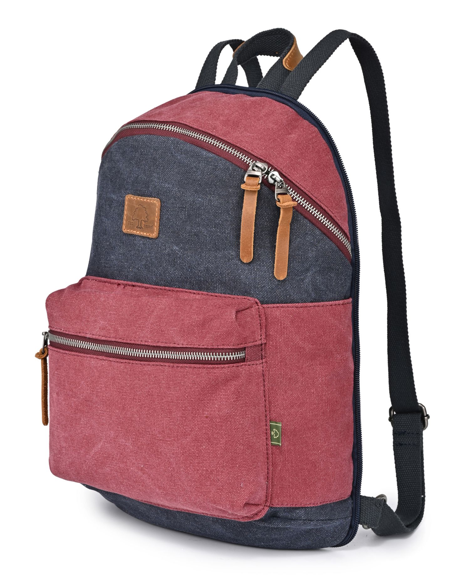 Trail and Tree Double Canvas Backpack Handbag