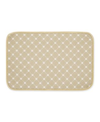Trellis Print Pet Mat