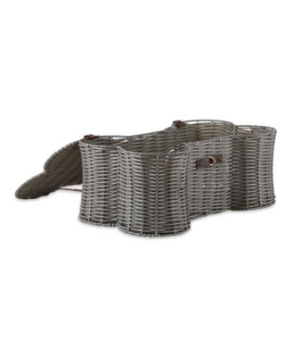 Pet Storage Basket Bone Shape