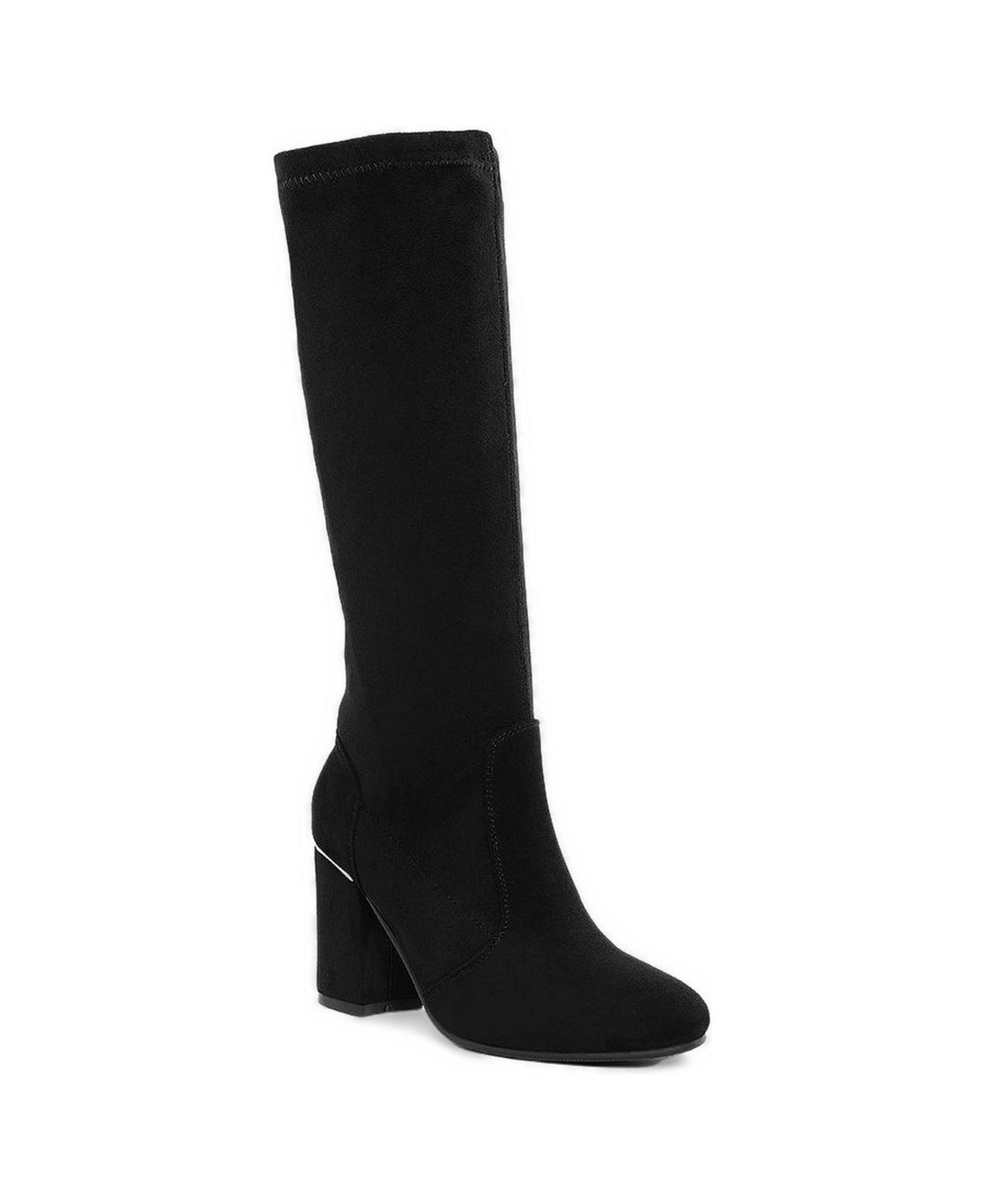 Женские ботинки Rag & Co Saloniki Microfiber Calf, цвет: Чёрный — фото 1