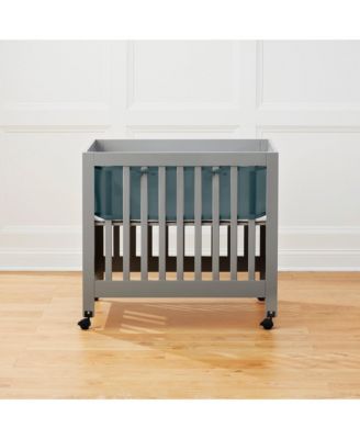 Breathable Mesh Liner for Mini Cribs, Deluxe 4mm Mesh