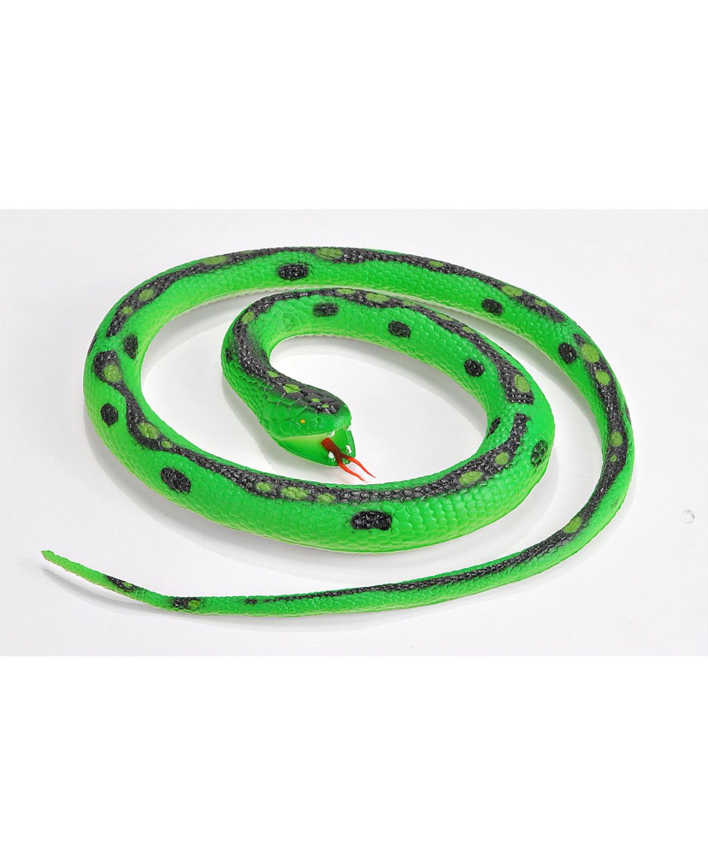 Детская фигурка Wild Republic Green Garden Snake Flexible Rubber Figurine, Ages 3+ — фото 2