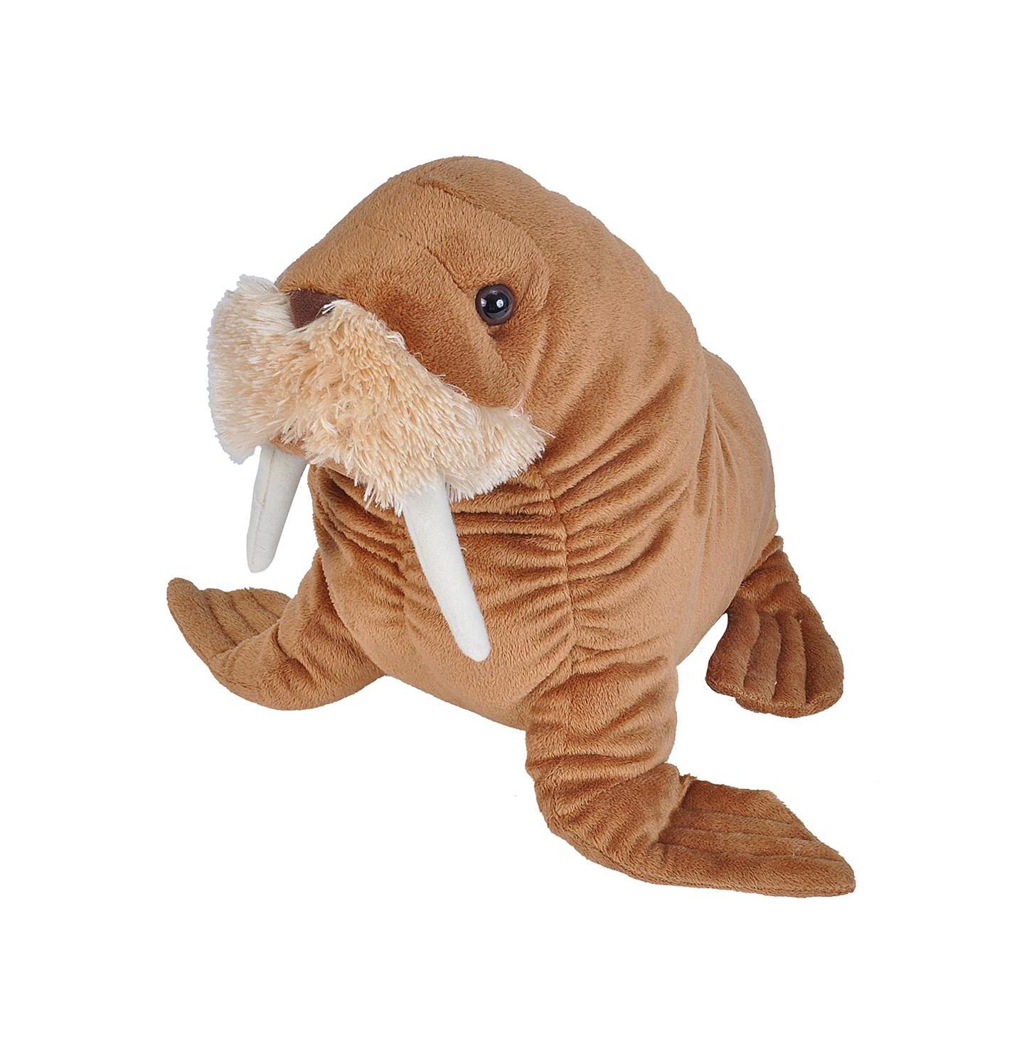 Детская мягкая игрушка Wild Republic Cuddlekins Walrus Stuffed Animal, 12 Inches — фото 1