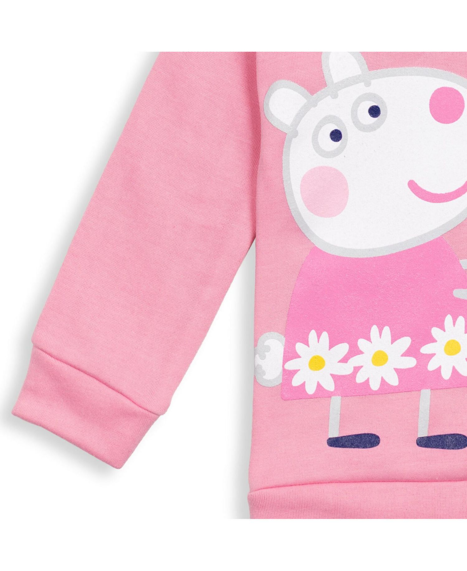 Girls Pullover Fleece Hoodie and Leggings Outfit Set