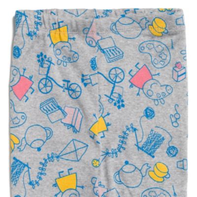 Girls Pullover Fleece Hoodie and Leggings Outfit Set