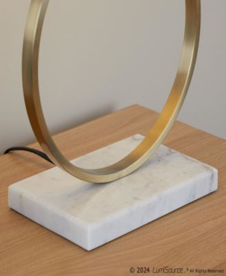 Moon 26" Contemporary Table Lamp