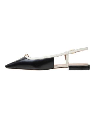 CASSIDY | Posted Slingback Flats