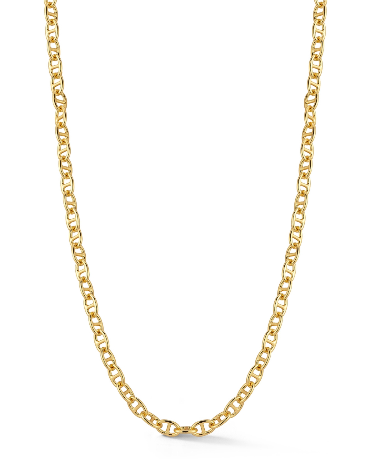 Gold Plated Mariner Chain Necklace - Gold