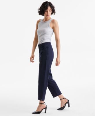 Women's High-Rise Tapered-Leg Pants