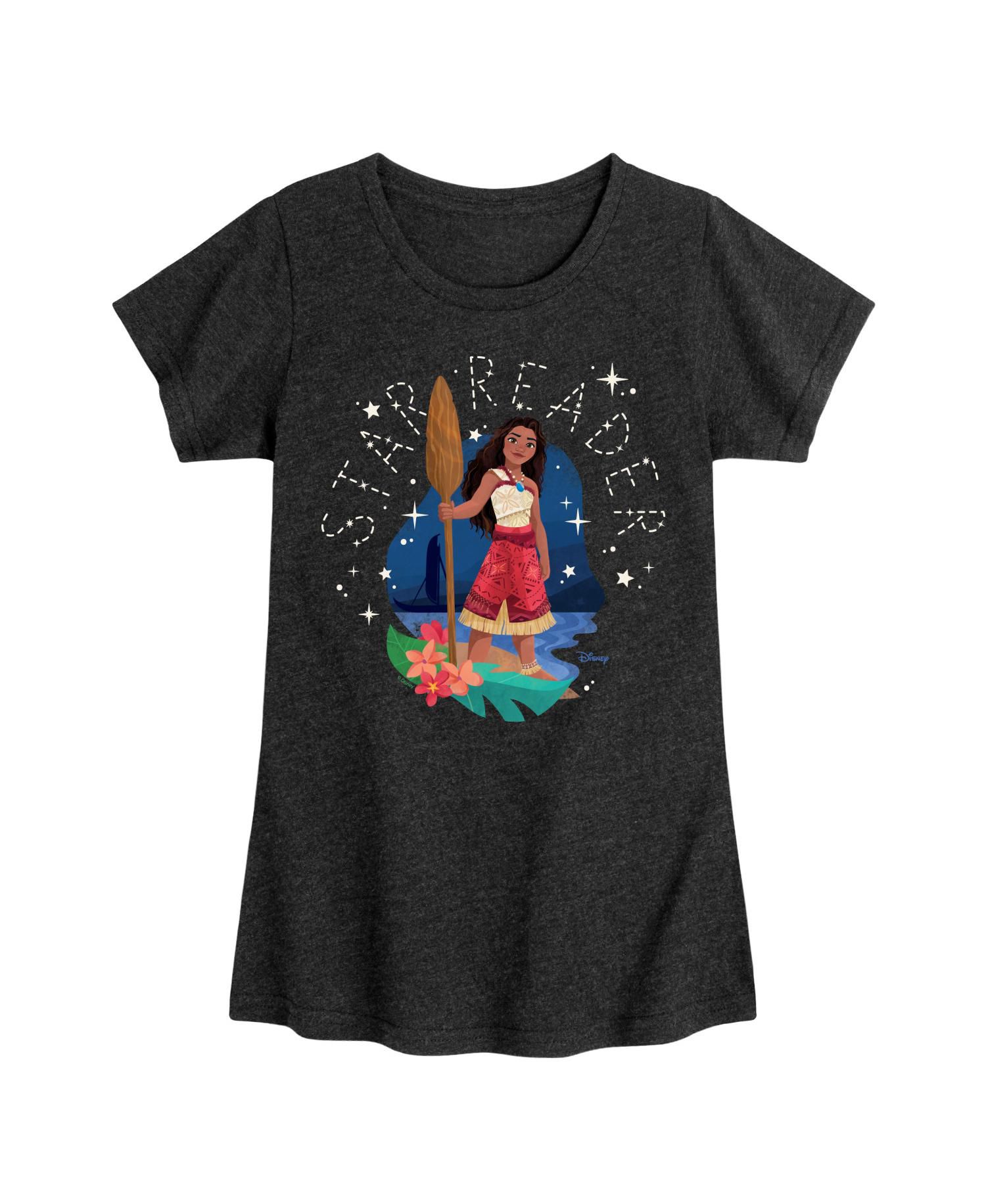 Big Girls Moana 2 Star Reader Graphic Short Sleeve Tee