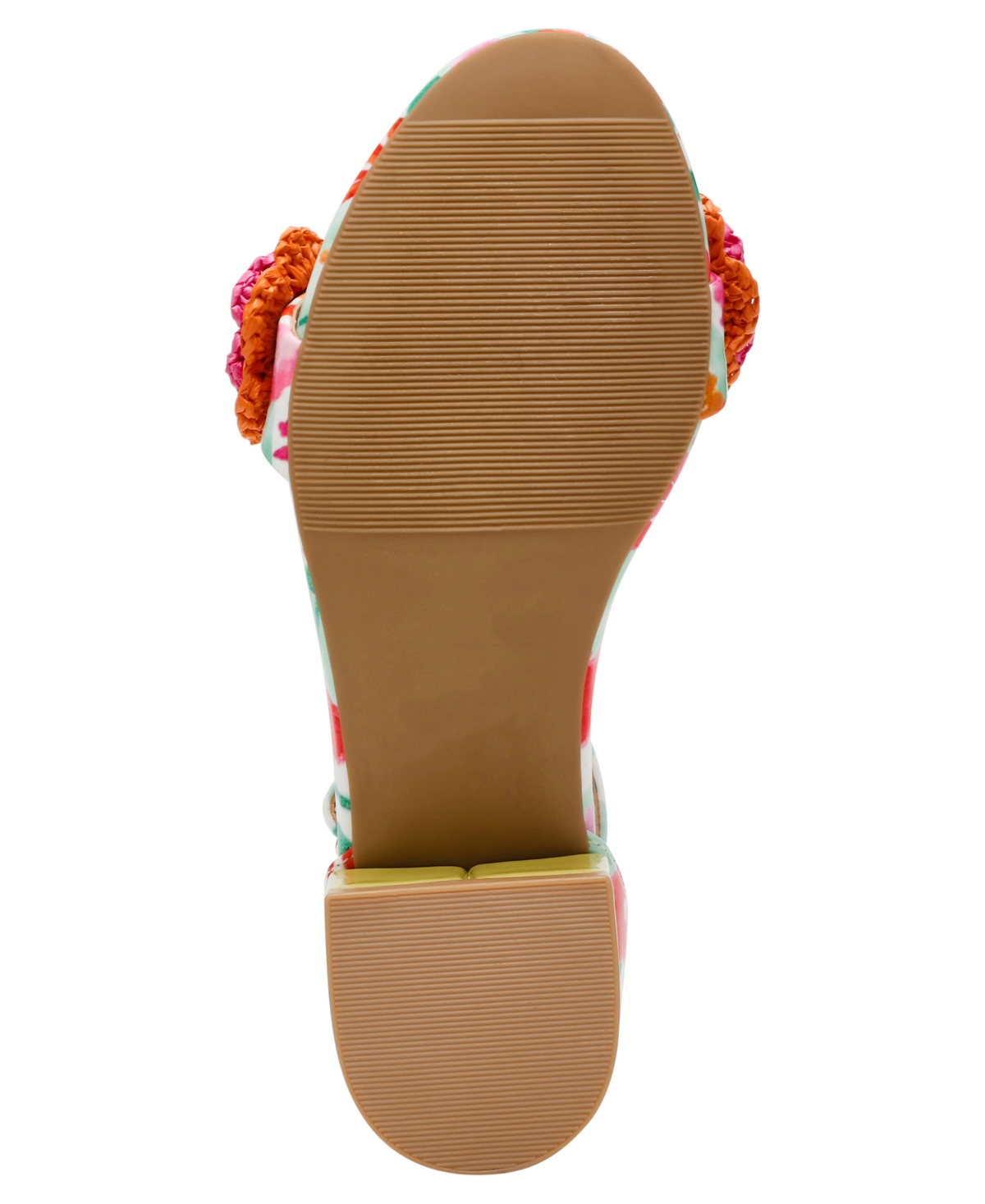 Betsey Johnson Little And Big Girls Brady Crochet Flower Sandal In White Multi
