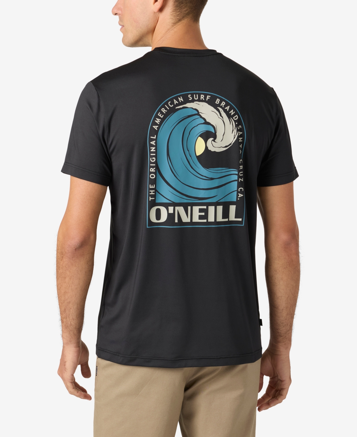 Men's Traveler Upf Swell T-shirt - Black