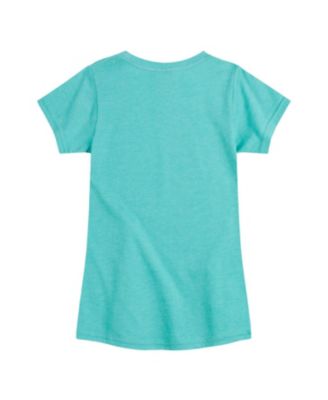 Big Girls Snoopy Christmas Tree Graphic Short Sleeve Tee