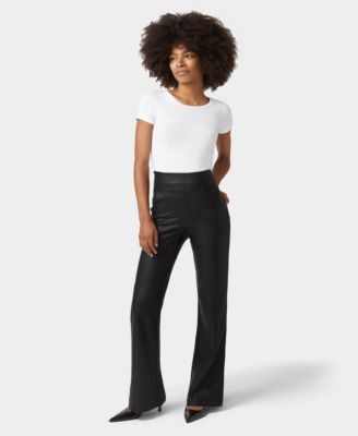 Women's High Rise Shimmer Flare Leggings Pants