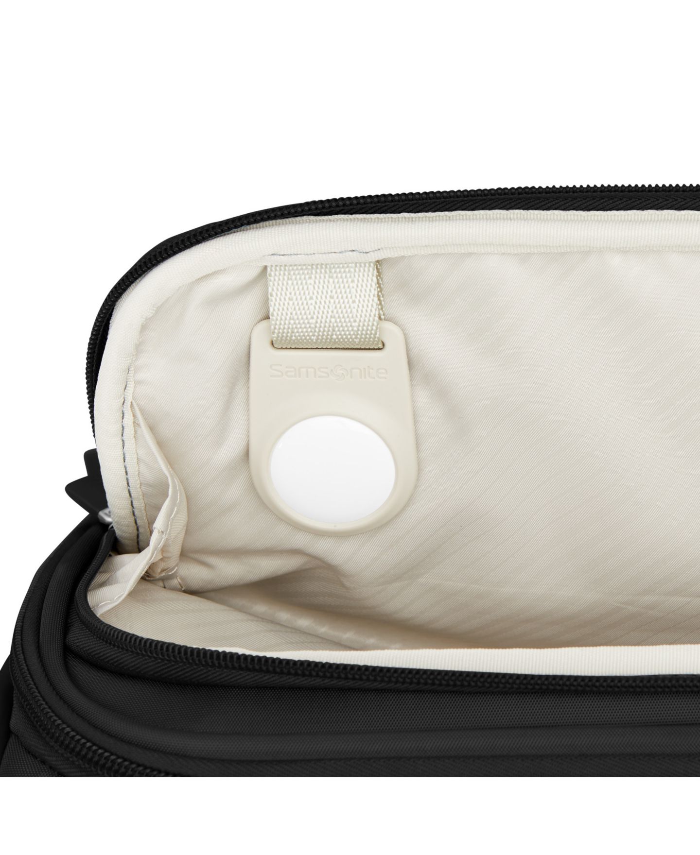 Чемодан Samsonite Silhouette 18 Softside Carry-on Spinner, цвет: Чёрный — фото 9