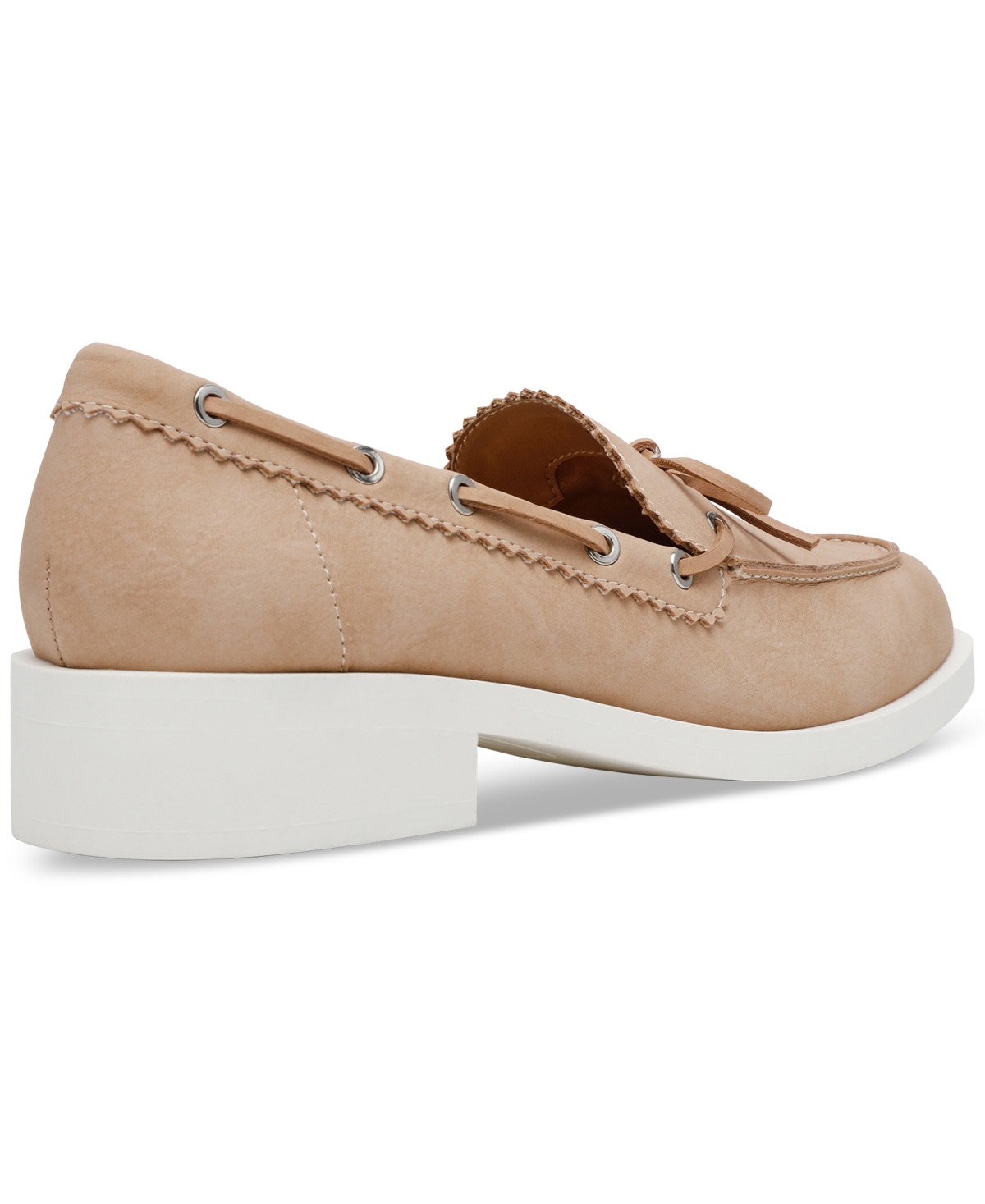 Dv Dolce Vita Women's Lagoon Lug Sole Boat Shoes In Camel