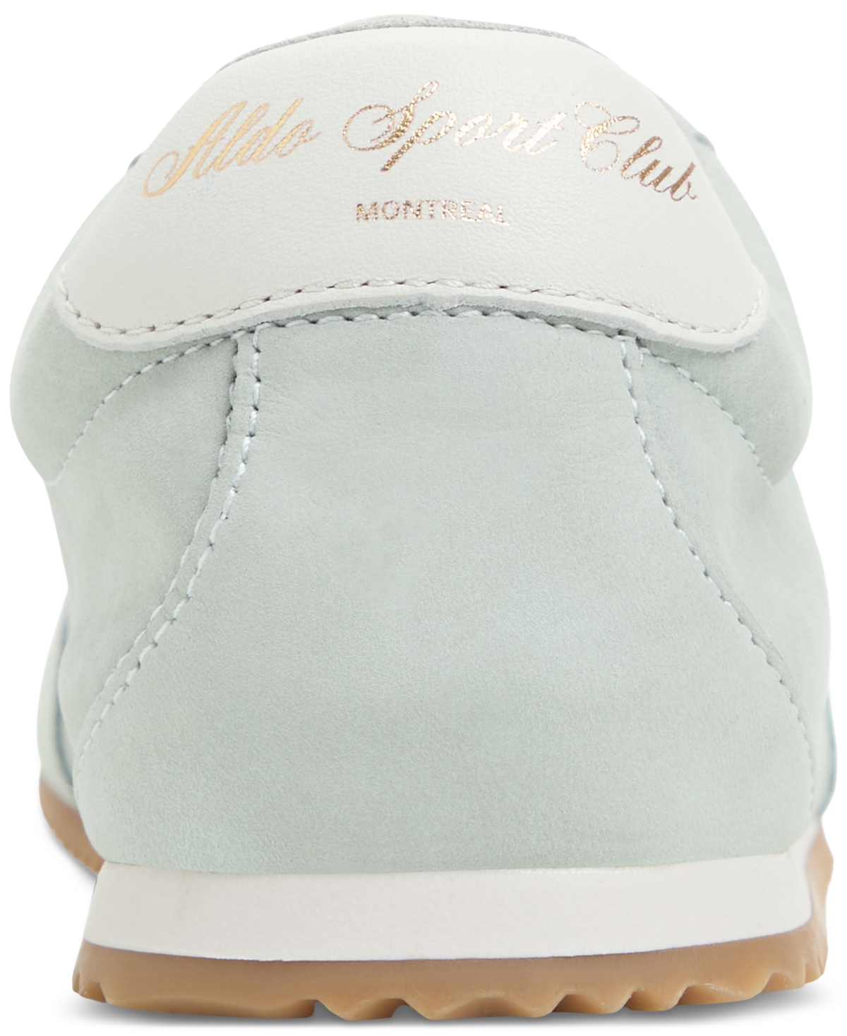 Shop Aldo Women's Carefree Lace-up Jogger Sneakers In Green Suede