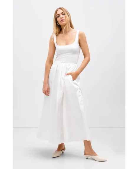 Women's Clara Dress - Off white