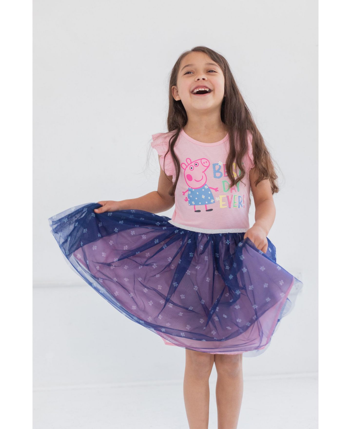 Платье Peppa Pig Dress для девочек, цвет: Розовый — фото 2