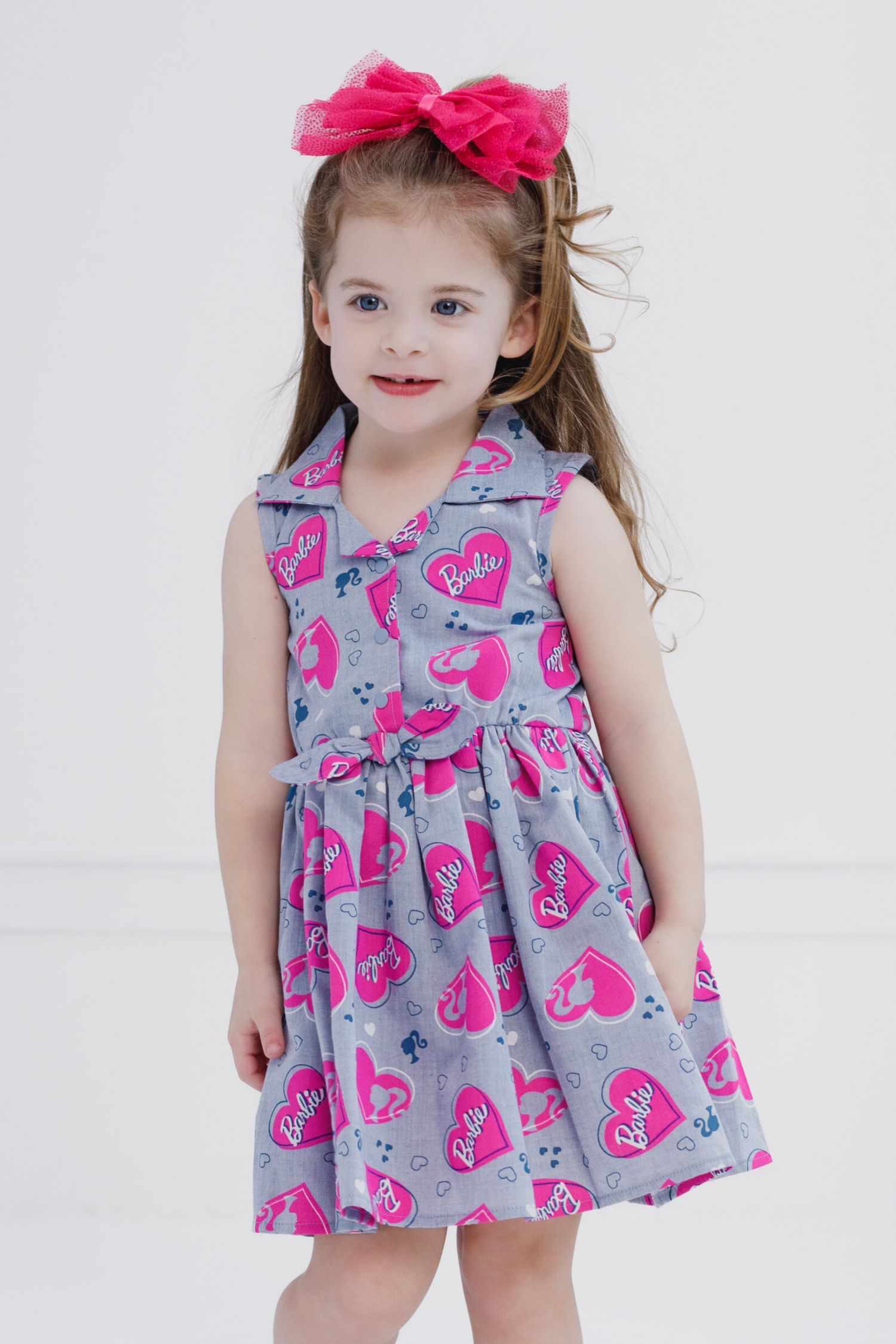 Girls Chambray Dress