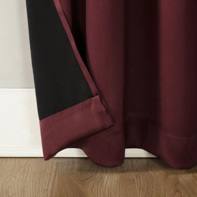 Oslo Theater Grade Extreme 100% Blackout Rod Pocket Curtain Panel