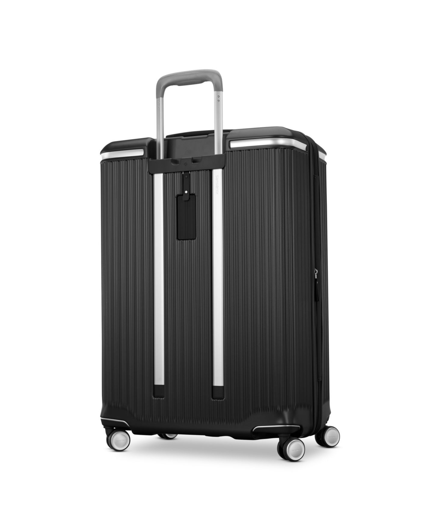 Чемодан Samsonite Silhouette 18 Expandable Large Hardside Check-in Spinner, цвет: Чёрный — фото 3