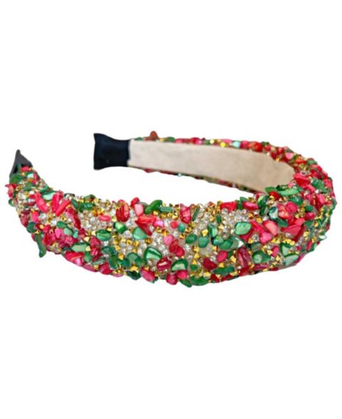 Женские аксессуары для волос Headbands of Hope Limited Edition All That Glitters Headband - Christmas Red + Green