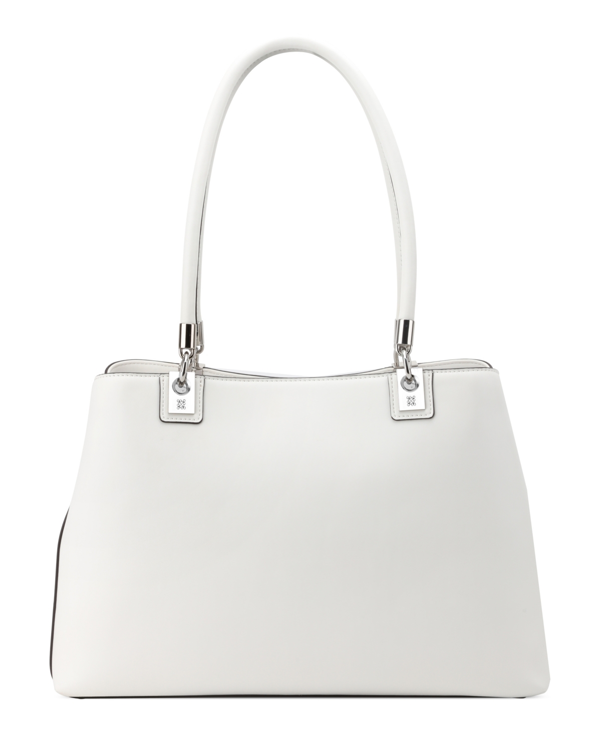 Shop Nine West Donella Carryall Medium Shoulder Bag In Optic White