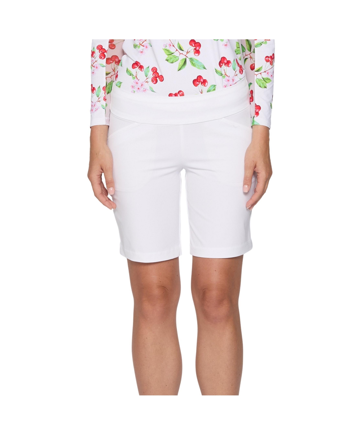 Women's G Lifestyle Golf Shorts - White