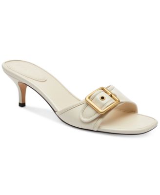 COACH - Women's Margot Kitten-Heel Slide Sandals