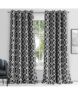 Trellis Blackout Window Panel 54" W x 84" L